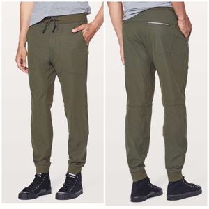 Lululemon ABC jogger pants Olive green large